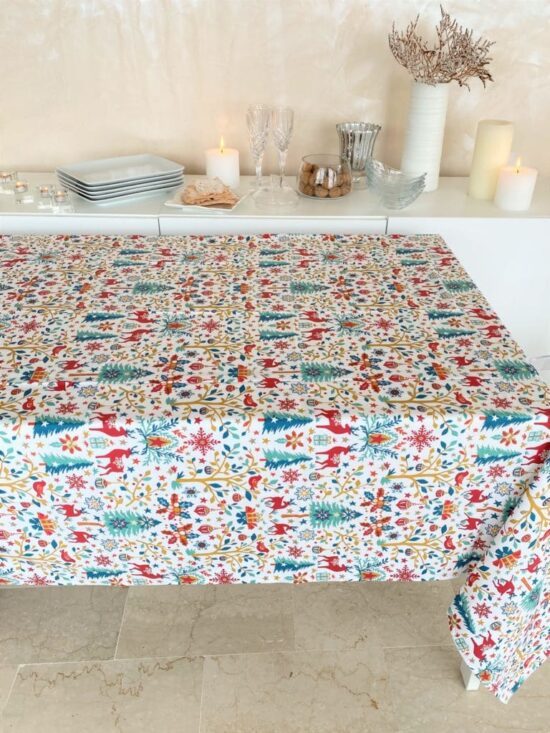 Nappe Carree Tissus Toselli