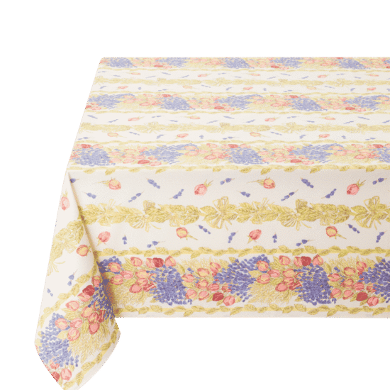Nappe Rectangle - Rose Lavande