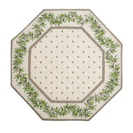 Set Cadré Octogonal - Calisson / Olivette