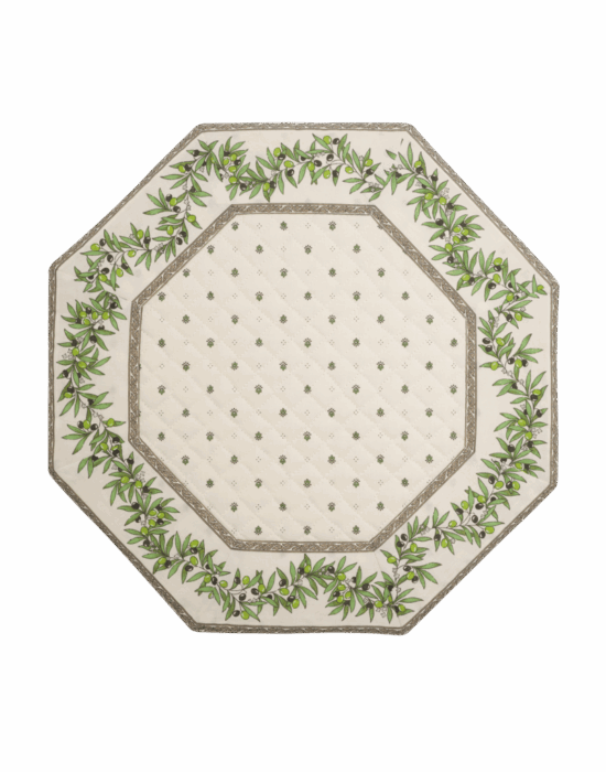 Set Cadré Octogonal - Calisson / Olivette