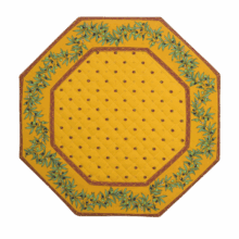 Set Cadré Octogonal - Calisson / Olivette