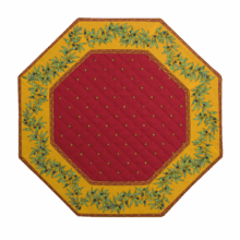 Set Cadré Octogonal - Calisson / Olivette