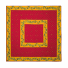 Tapis Cadré - Calisson / Olivette