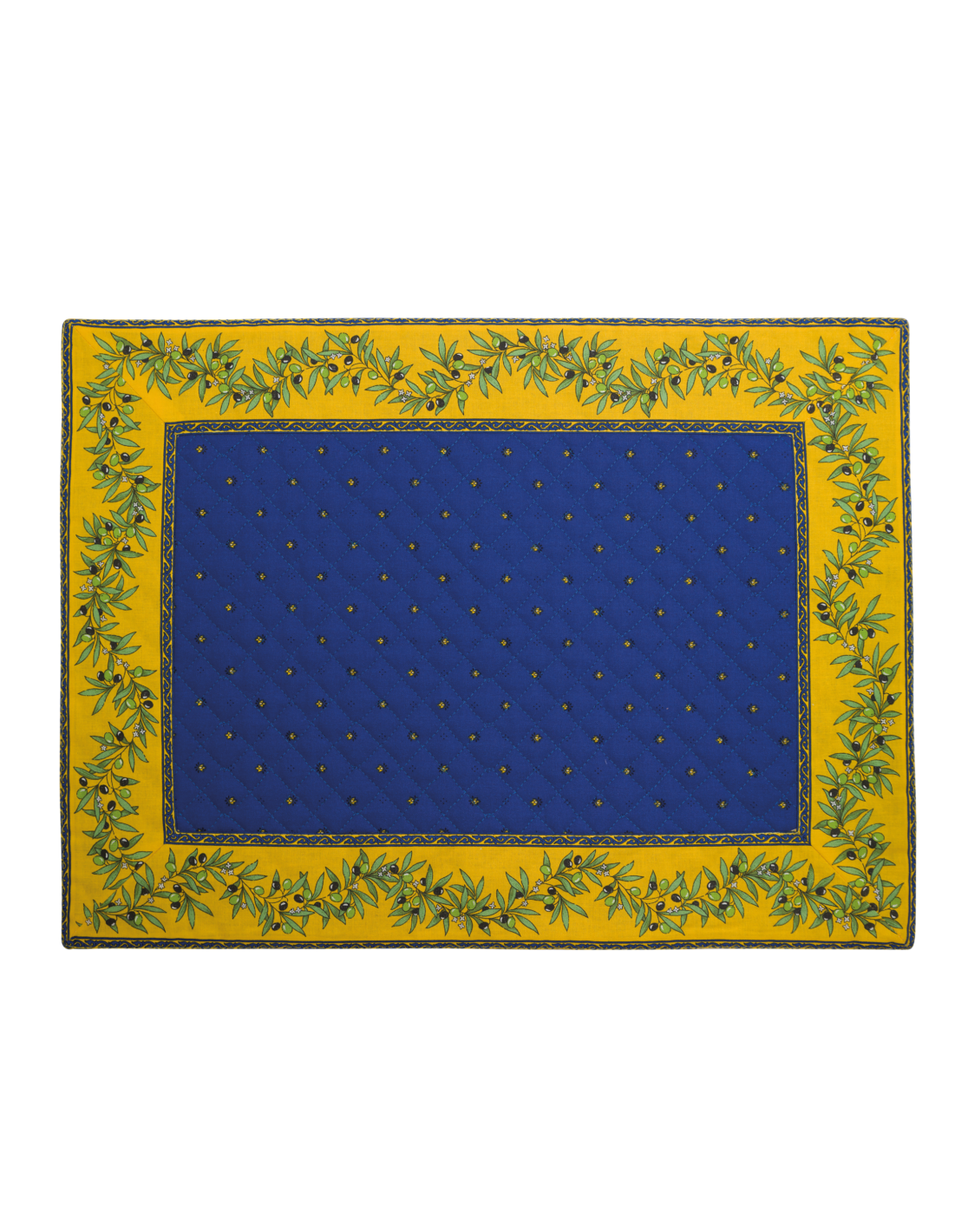 Quilted Bordered Placemat 35x48 cm - Calisson / Olivette