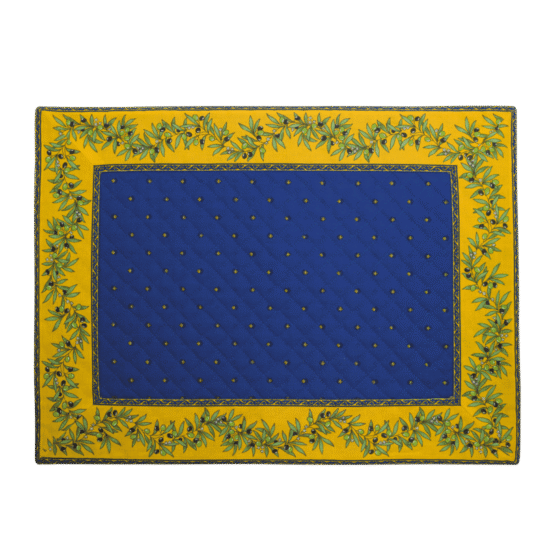 Quilted Bordered Placemat 35x48 cm - Calisson / Olivette