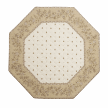 Set Cadré Octogonal - Calisson / Fleurette 4 Set Cadré Octogonal - Calisson / Fleurette