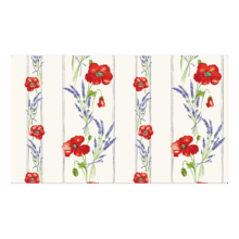 Fabric by the meter - Coquelicot Lavande