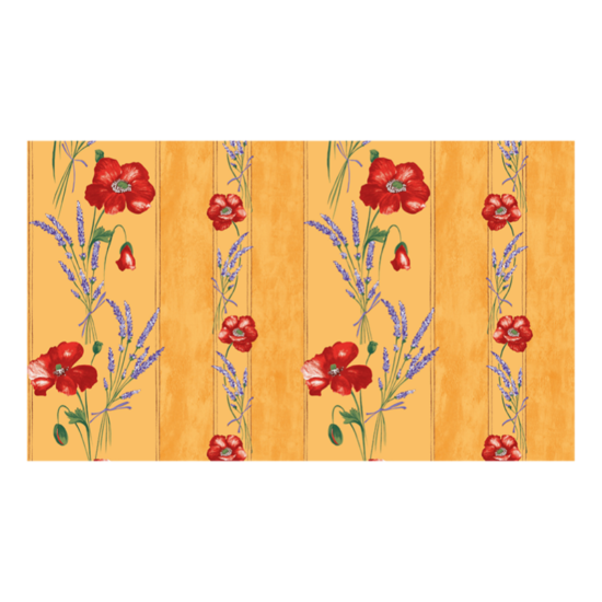 Fabric by the meter - Coquelicot Lavande