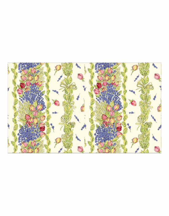 Tissu au mètre - Rose Lavande