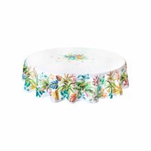 BD-Nappe Ronde Antilles Nappe ronde placée, en coton imprimé modèle Antilles