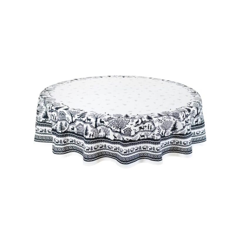 Nappe Ronde Jura Collection Noël