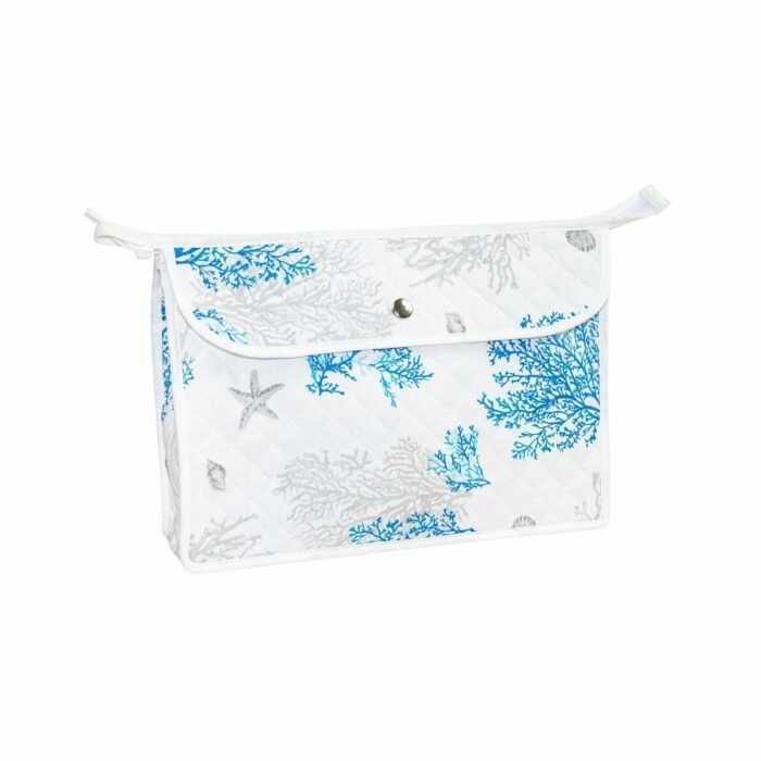 Cosmetic bag Lagon blue with pockets
