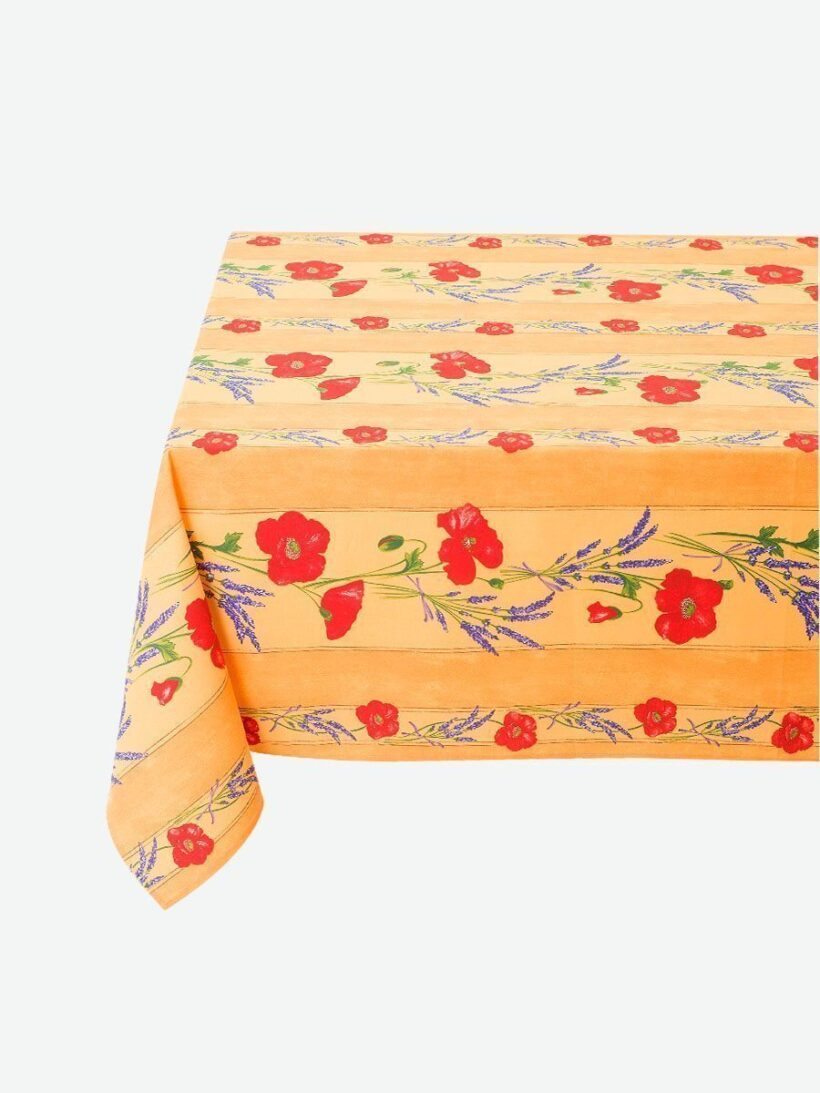 Nappe Linéaire Coquelicot Jaune