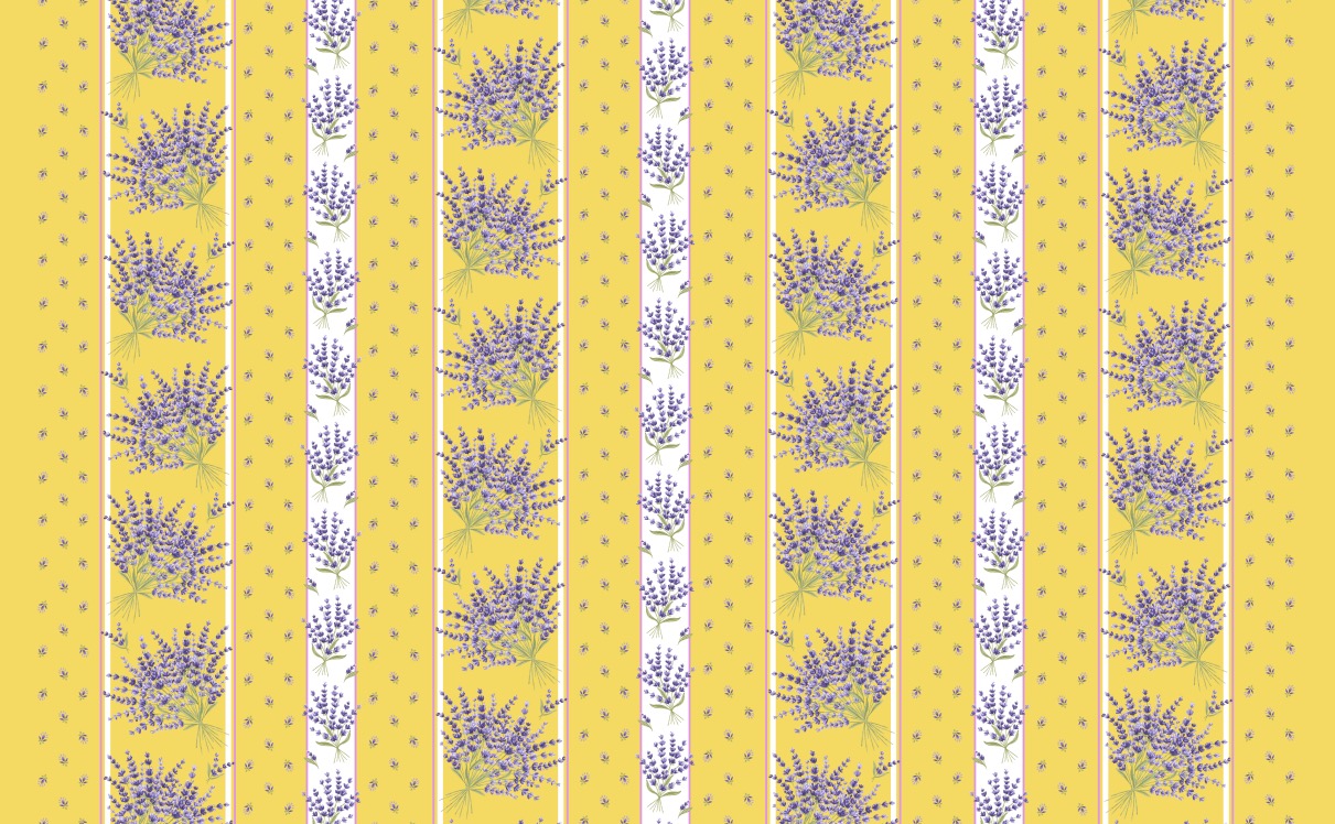 Set Matelassé 30×45 cm – Bonnieux Bouton d’Or